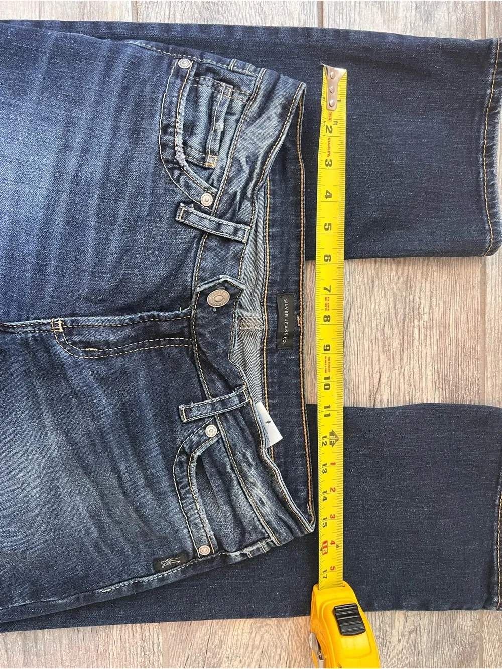 Silver Jeans Women's Boot Cut Jeans - Dark Blue Wash